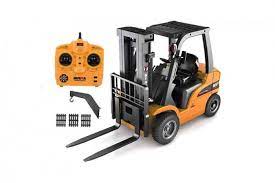 Remote control alloy forklift toy model with controller and accessories for IMEX HUN11577