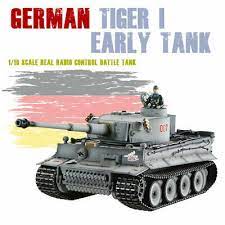 Remote control model tank, German Tiger I early version, 1/16 scale for IMEX TAG12012