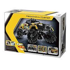 Remote control stunt drifter vehicle set with lights and sound features for Qihui QIH9802