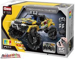 Remote control stunt vehicle set with lights and sound features for Qihui QIH9802