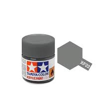 Tamiya Acrylic Mini Paint | All Colors | Tamiya Paints-Tamiya Paints-RLM Gray Paint | 81722 | XF-22-ProTinkerToys