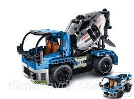 Remote control cement mixer construction toy set for Qihui QIH08023