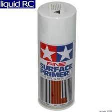 White spray primer paint can, 180ml, for model building for Tamiya Paints TAM87044