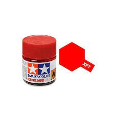 Tamiya Acrylic Mini Paint | All Colors | Tamiya Paints-Tamiya Paints-Flat Red Paint | 81707 | XF-7-ProTinkerToys