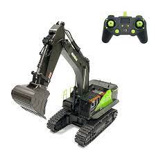 Remote control excavator model with controller for outdoor play for Huina HUN11593