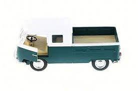 Kinsmart - Volkswagen Classical Bus Double Cab Pickup | 5387D | Kinsmart-Toy Wonders-Green-ProTinkerToys