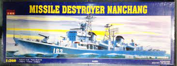1/260 scale model of the Missile Destroyer Nanchang warship for Zhengdefu DF036