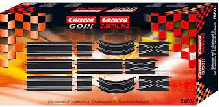 Racing track pieces for model cars, set 2 for Carrera Go 20061601