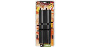 Black track piece for model train junction or crossing for Carrera Go 20061616