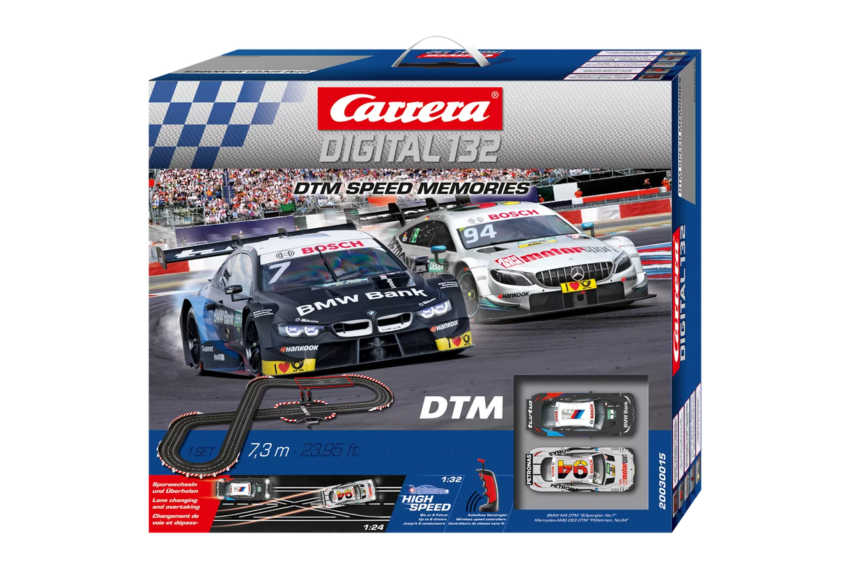DTM Speed Memories Digtial Off set Figure 8 layout | 20030015 | Carrera Digital