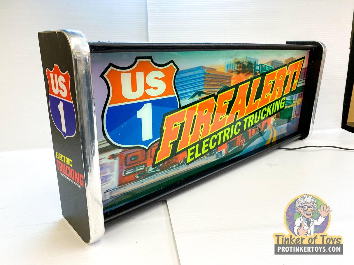 Electric Trucking US1 - Fire Alert! | Light Up Display Sign
