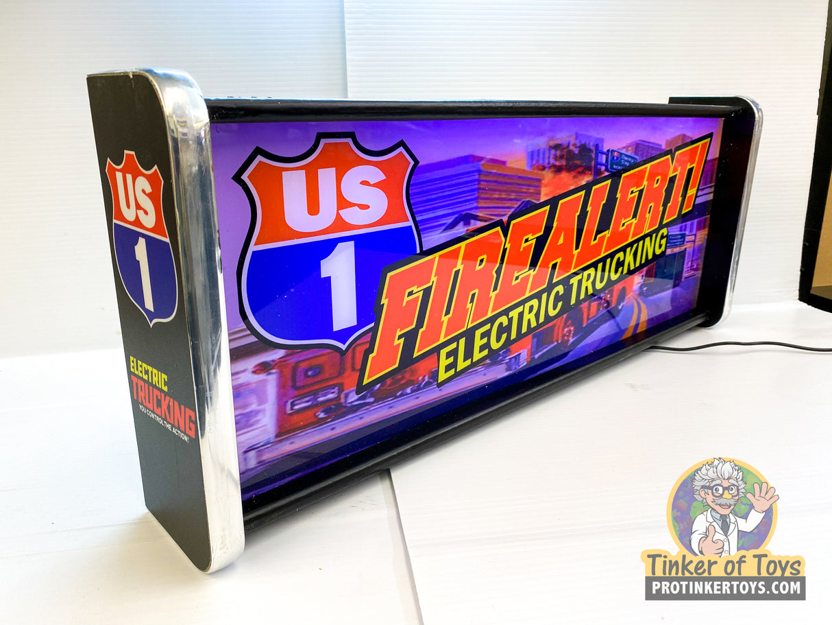 Electric Trucking US1 - Fire Alert! | Light Up Display Sign