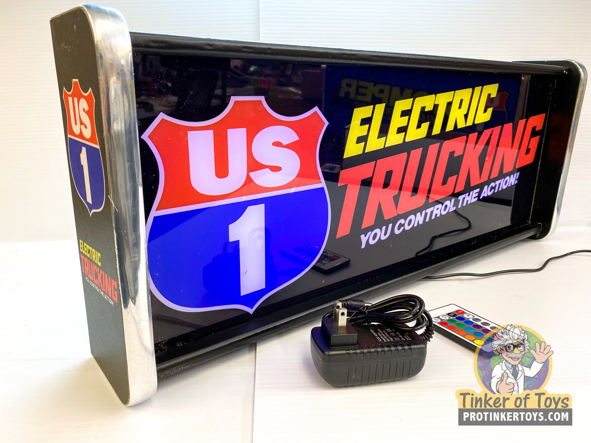 Electric Trucking US1 - You Control The Action! | Light Up Display Sign