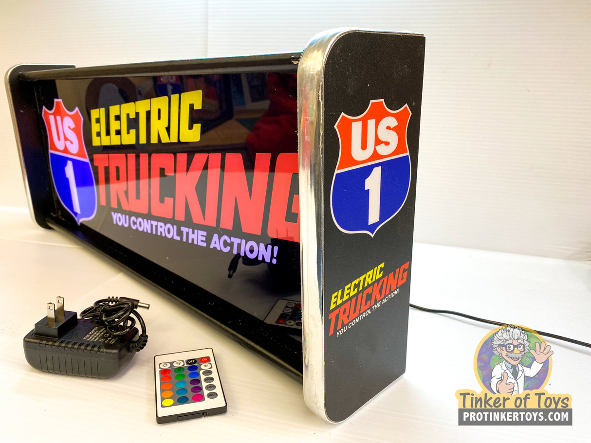 Electric Trucking US1 - You Control The Action! | Light Up Display Sign