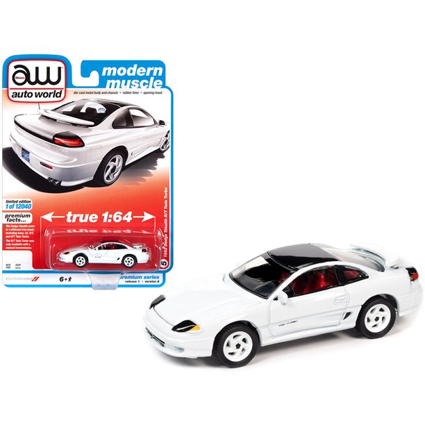 AW 1:64 Modern Muscle | AW64302 | AW Die Cast-Round2 Returns-1:64 Modern Muscle 1992 Dodge Stealth R/T | AW64302-A-1-5 | Auot World Die Cast-ProTinkerToys