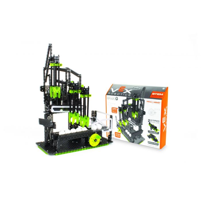 Robotics ball machine kit with components and instructions for HexBug 406-4204