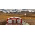 Fire department model kit showing a detailed fire station building for Innovative Hobby Supply BK6414