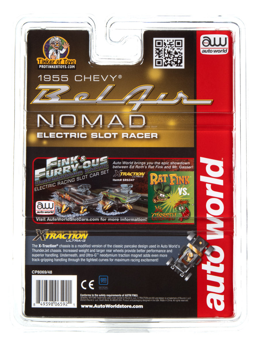 Gold Chrome 1955 Chevrolet Nomad | CP8069 | Auto World