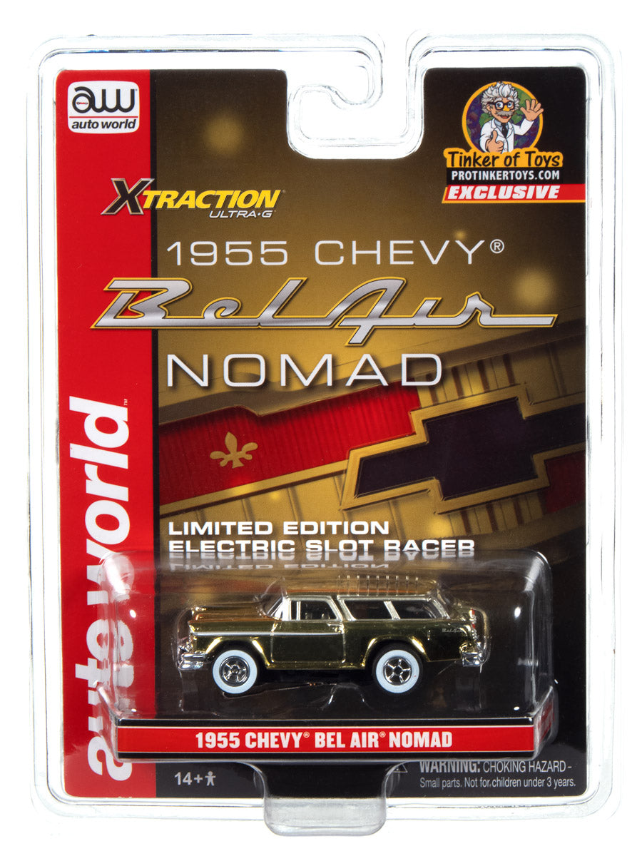 Gold Chrome 1955 Chevrolet Nomad | CP8069 | Auto World