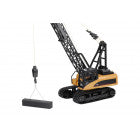 Remote control crawler crane with lifting hook and boom for IMEX HUN11572