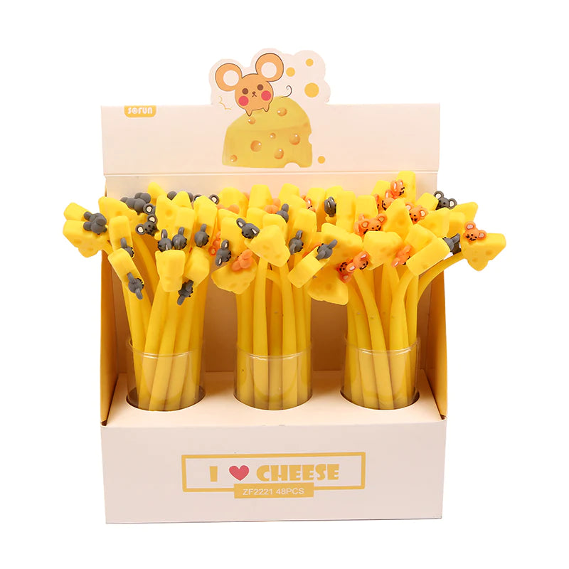 I Love Cheese Wiggle Gel Pen | 22407 | BCmini