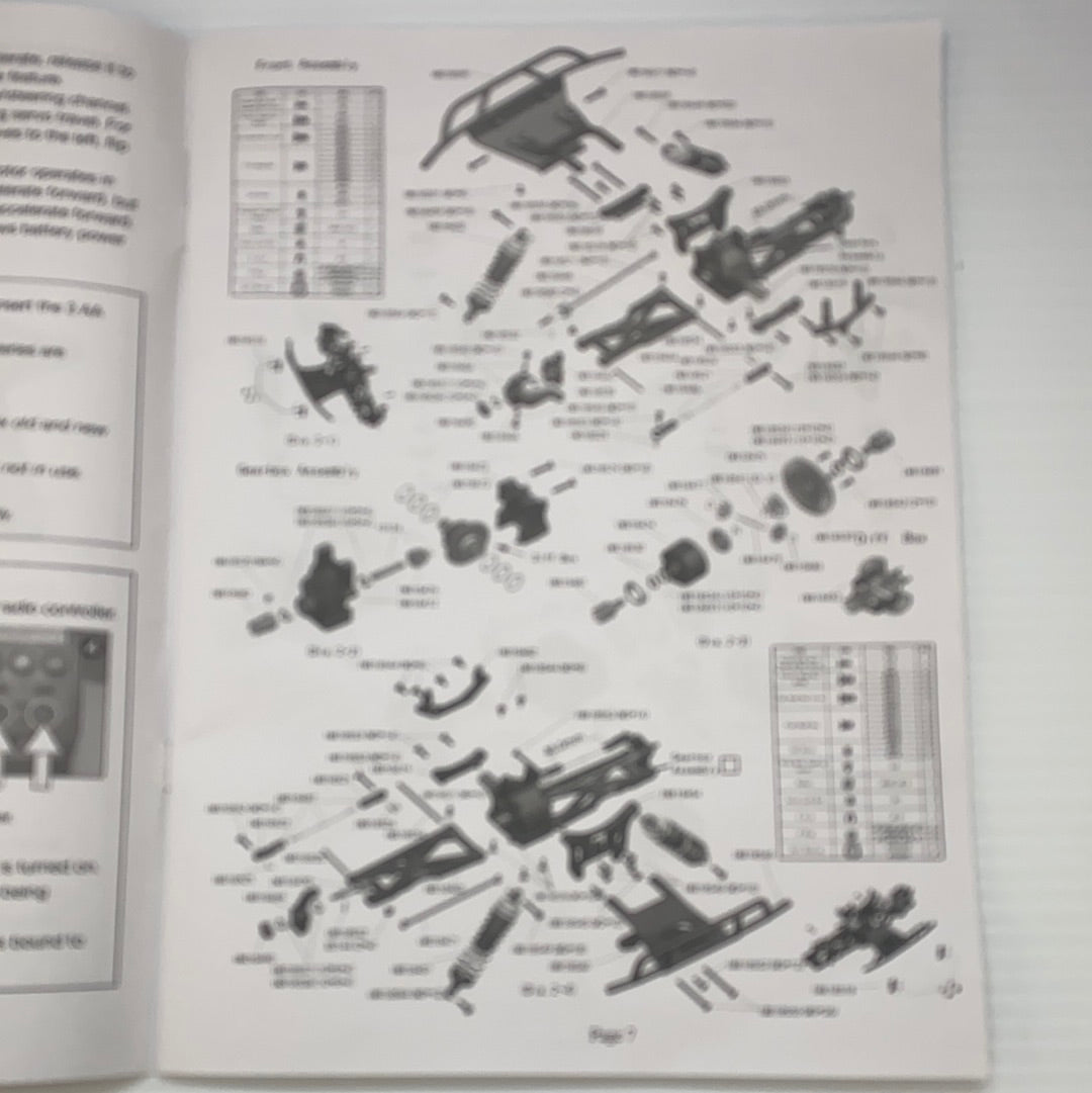 Diagram showing various labeled mechanical parts for a samurai model for IMX18468
