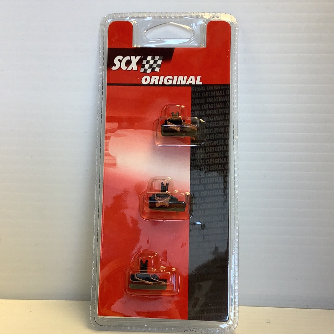 Three sets of fitted braids for hair, packaged on a card for SCX A08835X400