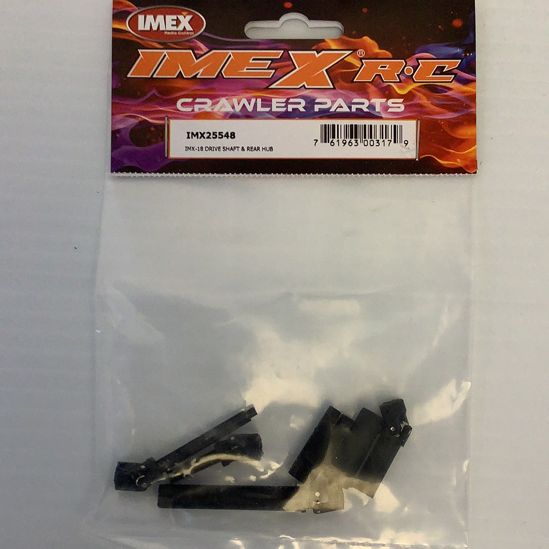 Crawler Parts | IMX(25510-25911) | Imex R.C.-IMEX-IMX-18Drive Shaft & Rear Hub | 25548 | IMX-ProTinkerToys