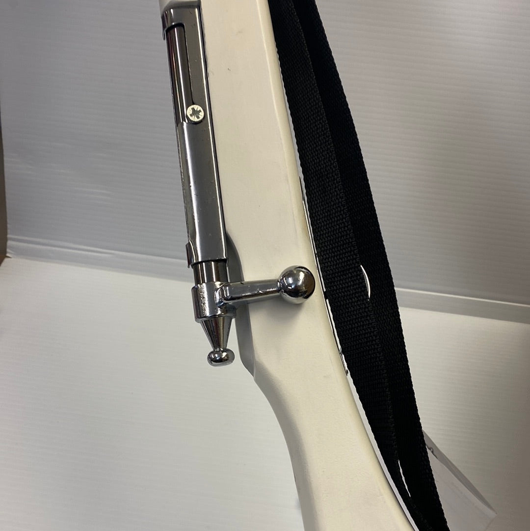Metal rifle mount attached to a black carrying strap for Parris Toys M-30b Trainer Rifle