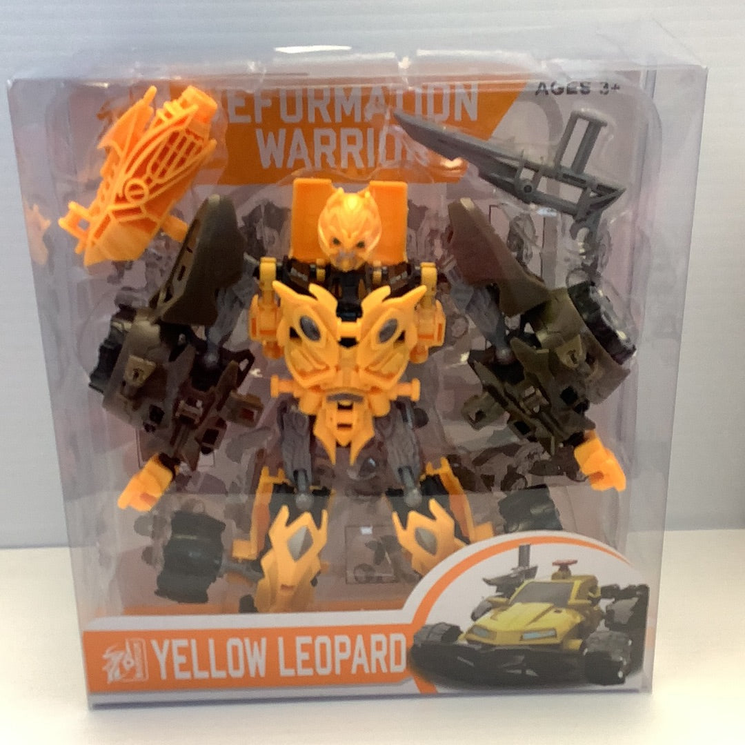 Deformation Warrior | 86292TY | BVP-BVP-Yellow Leopard Deformation Warrior-ProTinkerToys