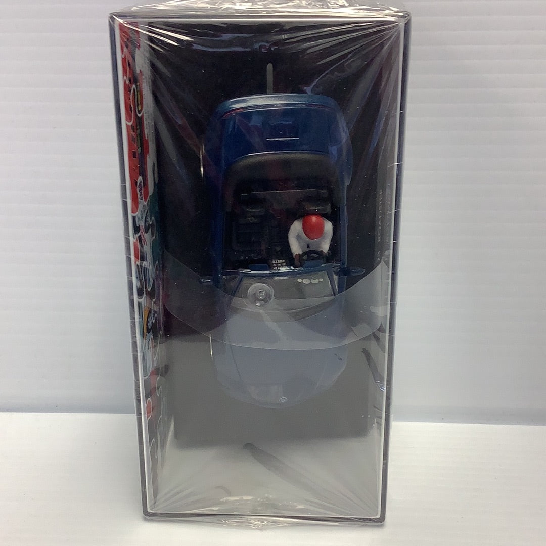 Blue BMW Z3 model car in clear plastic packaging for CARTRIX 0102A
