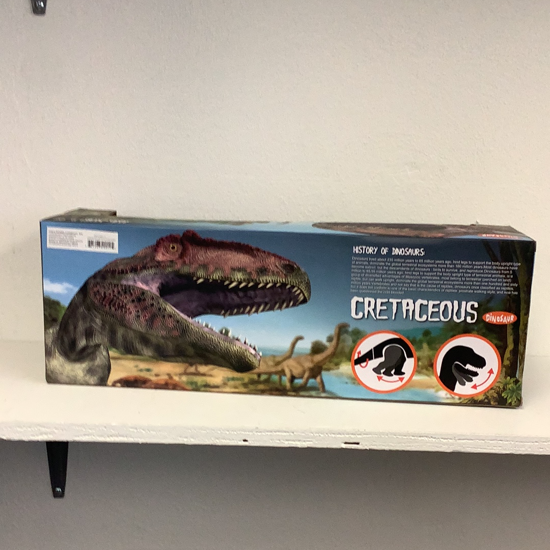 Dinosaur model set box showing T-Rex and other prehistoric creatures for IMEX Model Company IMX49011
