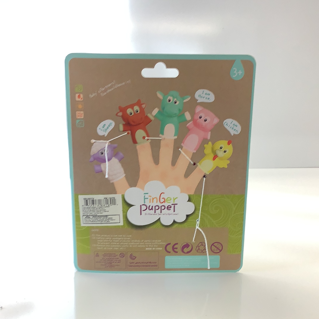 5 Animal Finger Puppets