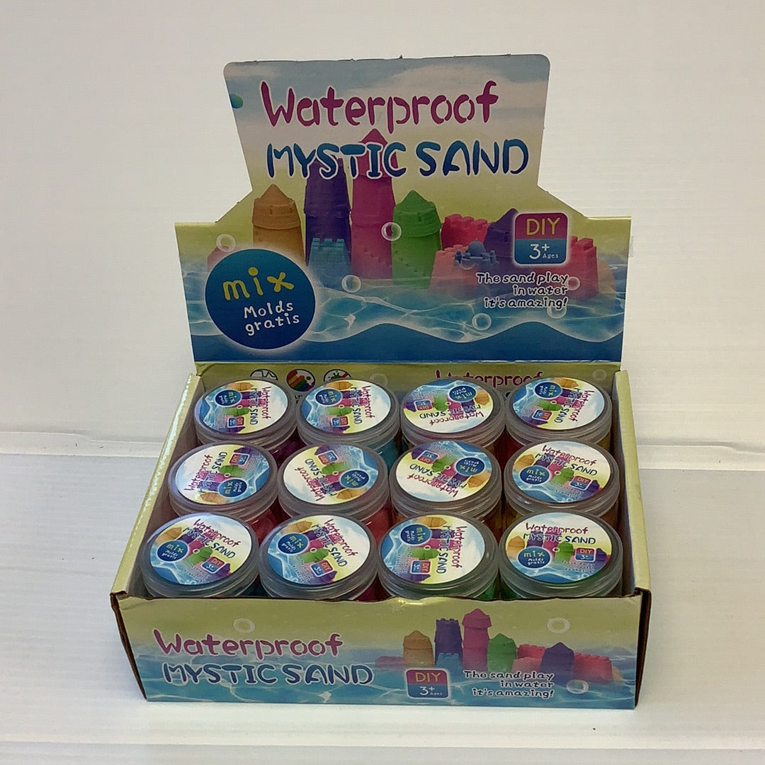 Craft kit with colorful, waterproof mystic sand for kids' creative play for BVP 88640