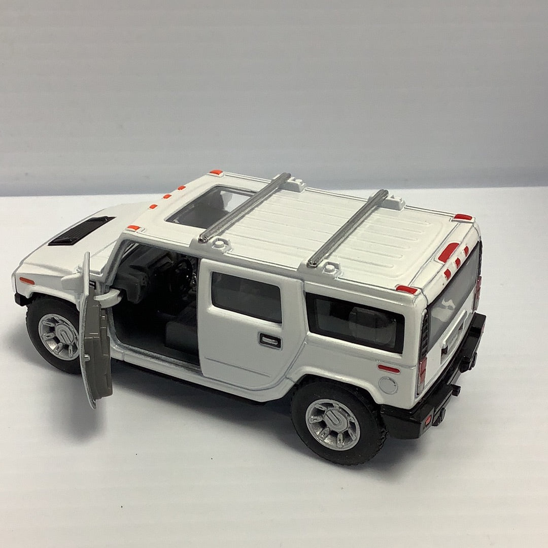 2008 Hummer H2 SUV | 5337D | Kinsmart-Toy Wonders-White-ProTinkerToys