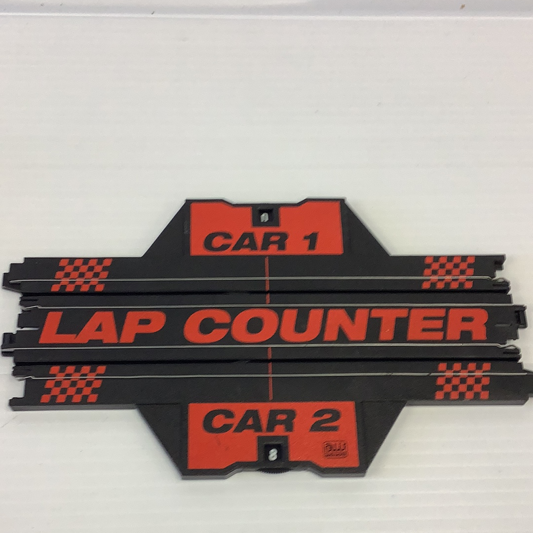 Auto World 9" Traxessories Lap Counter Track BULK | 00176BULK | Auto World-Auto World-Red Lap Counter 00176-ProTinkerToys