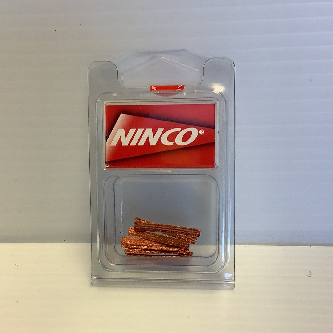 Copper braid wire in clear plastic packaging for NINCO 80102