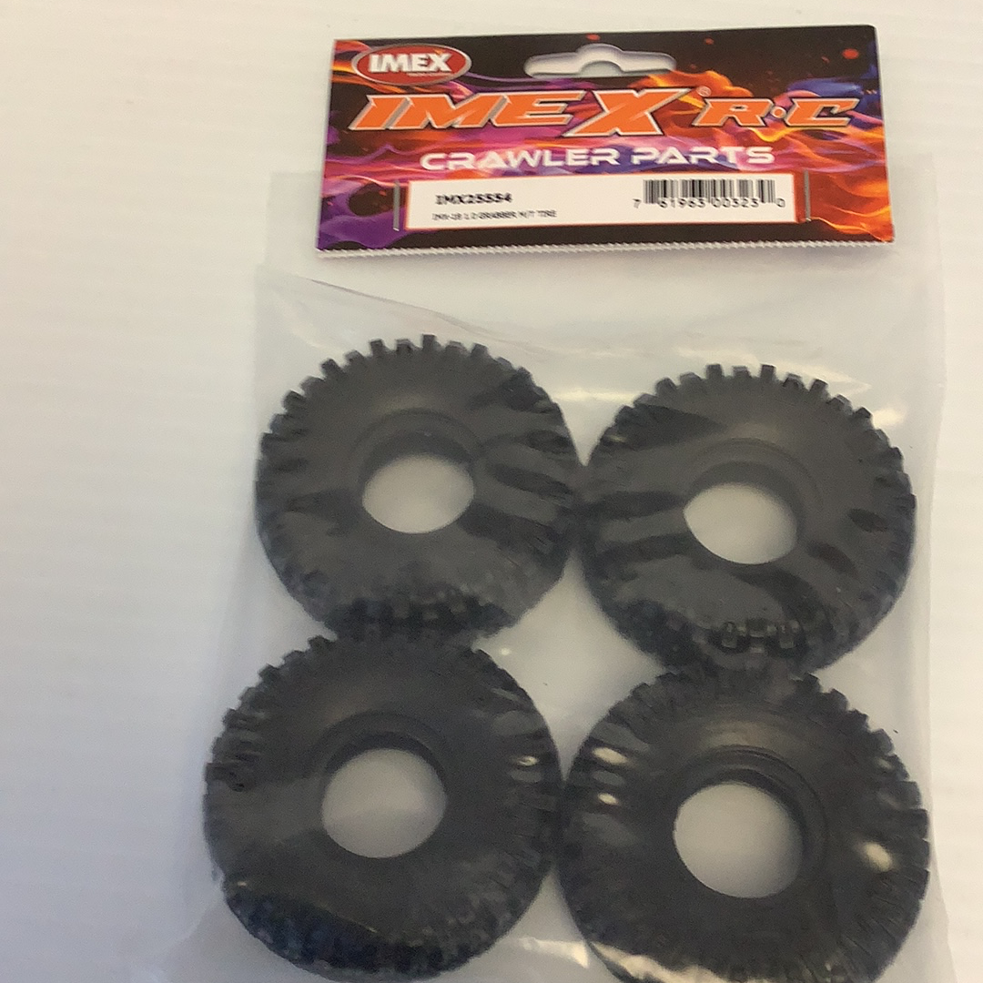 Crawler Parts | IMX(25510-25911) | Imex R.C.-IMEX-IMX-18 1.0 Grabber M/T Tire | 25554 | IMEX-ProTinkerToys