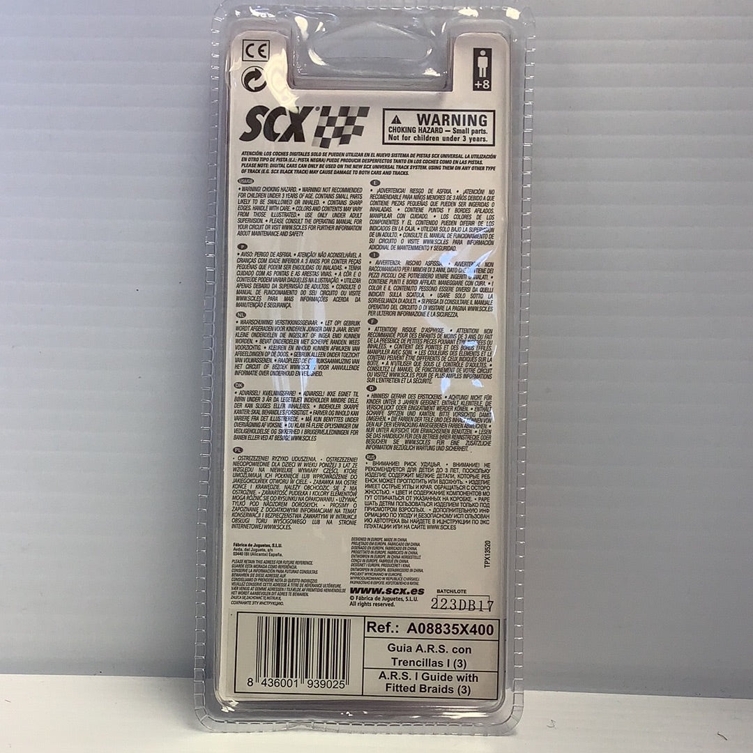 A.R.S. I Guide with Fitted Braids (3) product packaging for SCX A08835X400