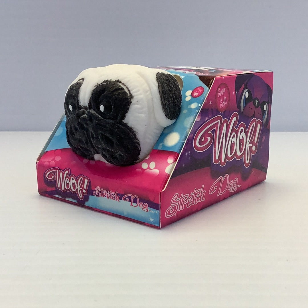 3” Stretch N Mold Bulldog | 88617 | BVP-BVP-White 3” Stretch N Mold Bulldog-ProTinkerToys