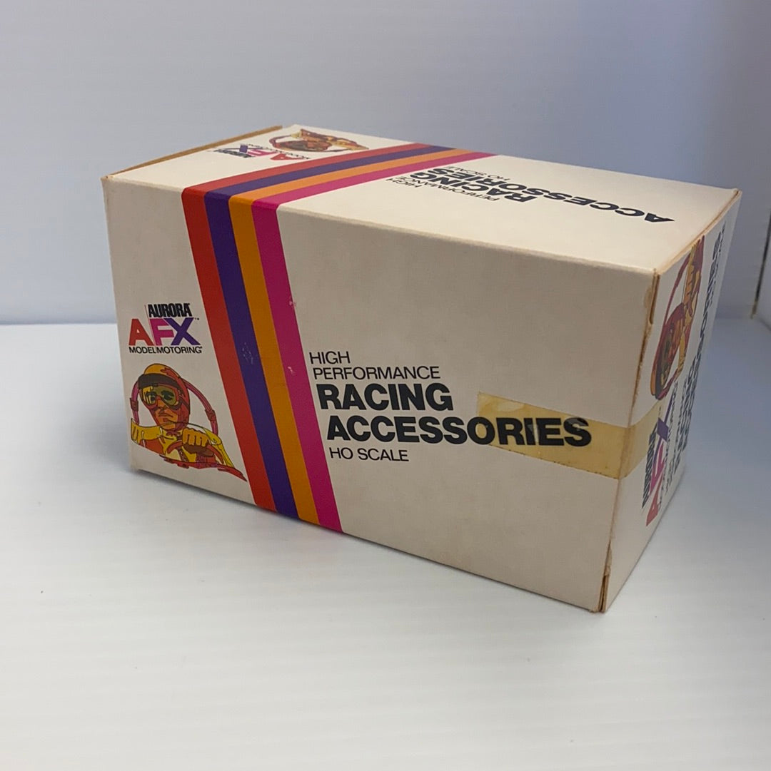 Box for high performance racing accessories, vintage Aurora AFX model for Aurora AFX Vintage 1593