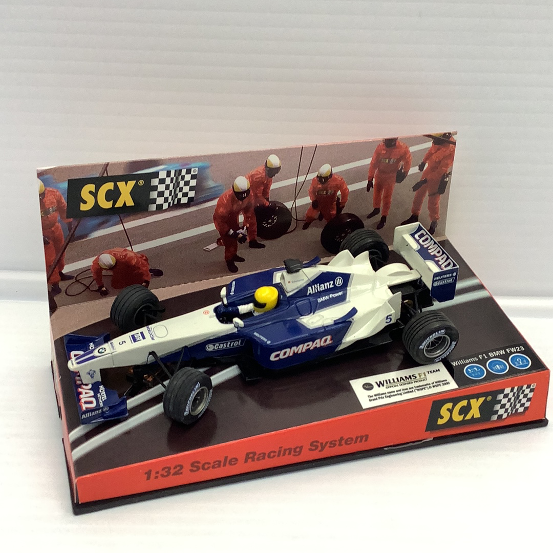 Model race car kit: Williams F1 BMW FW23, 1:32 scale for SCX Analog 1/32 60950