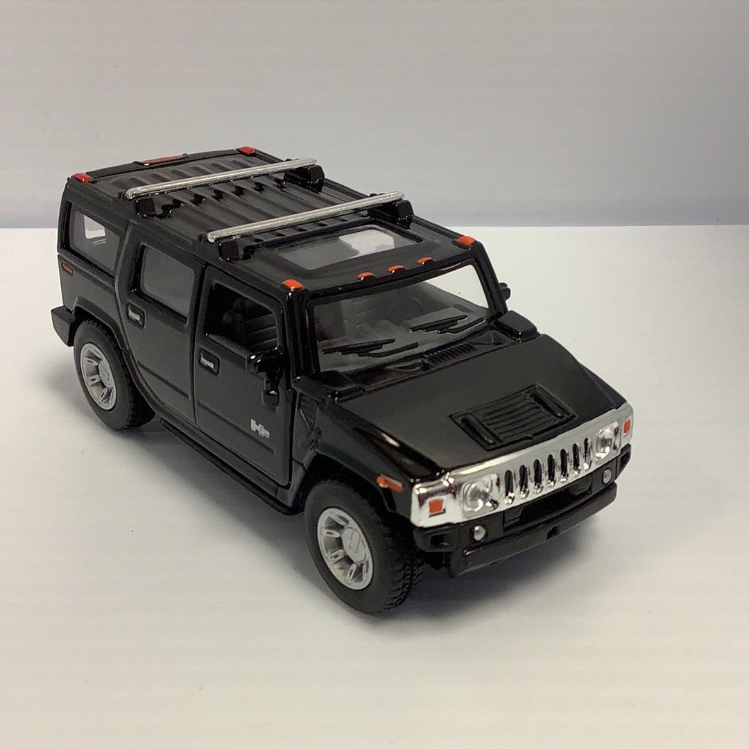 2008 Hummer H2 SUV | 5337D | Kinsmart-Toy Wonders-Black-ProTinkerToys