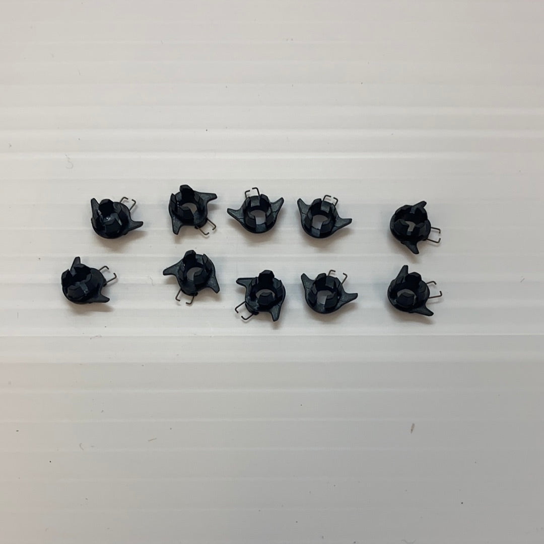 Set of small, black automatic return springs for mechanical devices for SCX ARS SD01737
