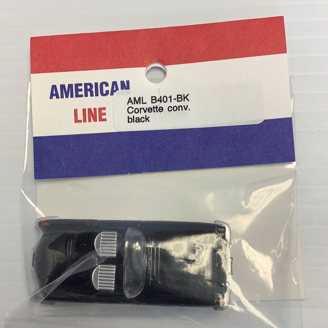 Corvette Conv. | B401 | American Line-American Line-K-B401-BK-ProTinkerToys