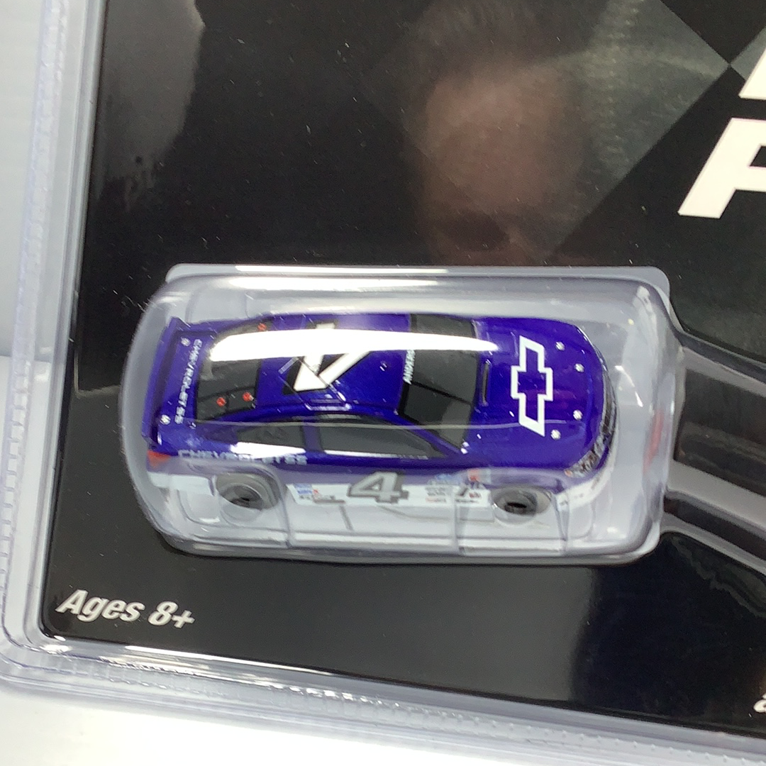 Blue slot car toy in clear plastic packaging for ages 8+ for AFX/Racemasters 22041