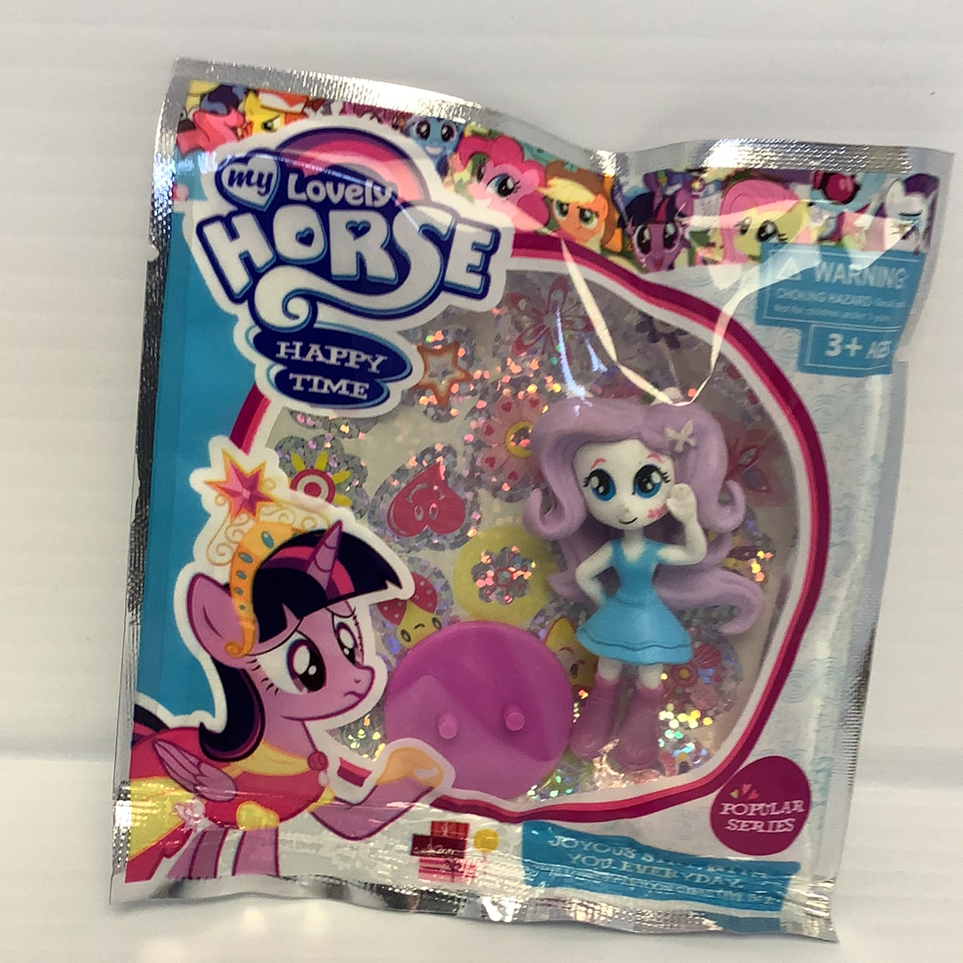 Toy bag featuring My Lovely Horse characters, including a unicorn and girl for BVP 88379