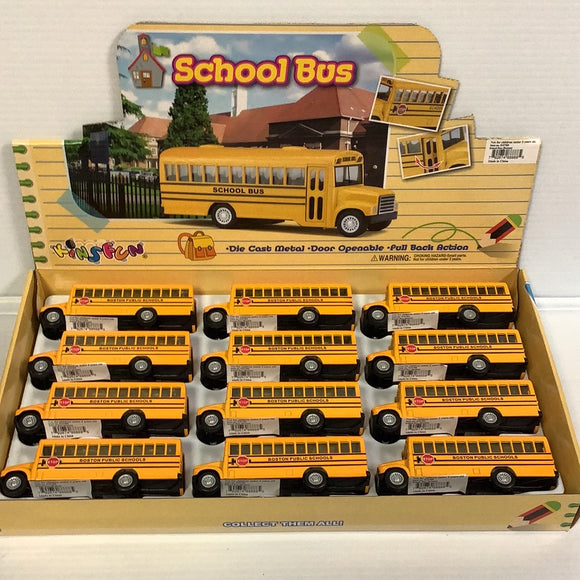Boston School Bus | 5107BS | Kinsfun-Toy Wonders-[variant_title]-ProTinkerToys