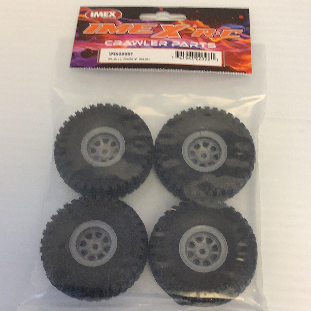 Crawler Parts | IMX(25510-25911) | Imex R.C.-IMEX-IMX-18 1.0 TFinder AT Tire Set | 25557-ProTinkerToys