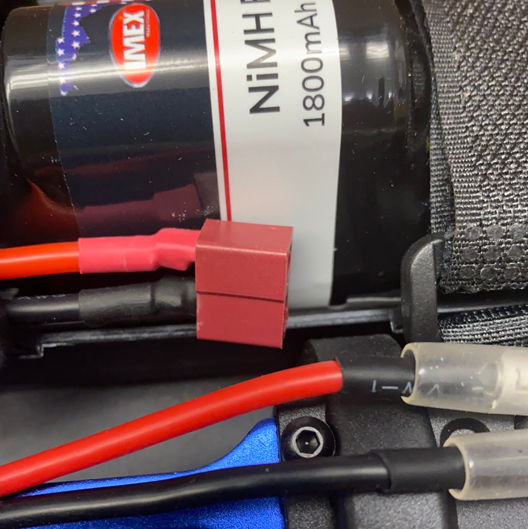 Battery pack with red leads and connector for RC model for IMEX 22010